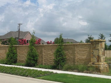 StackedStone Precast Fence  Austin, TX-1